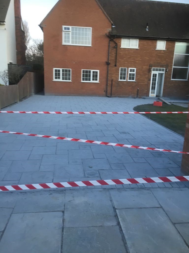 MH Pattern & Print- driveway prep'