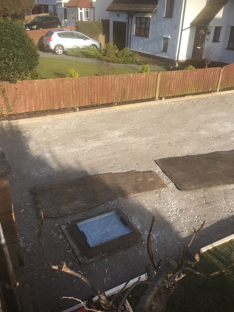 MH Pattern & Print- driveway prep;